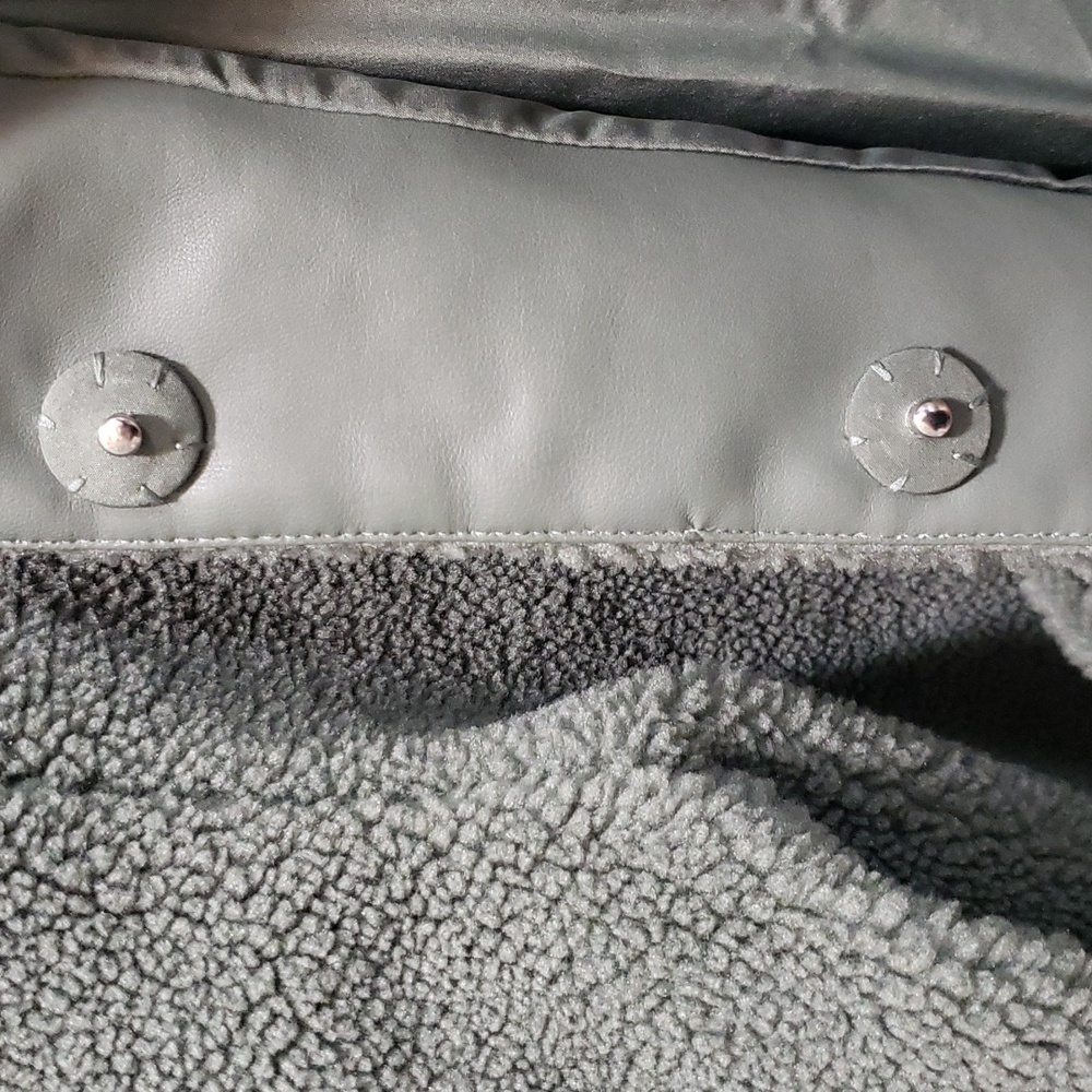 Rebecca Minkoff NWT "Harley" Oversized Snap-front Teddy Jacket, L - Picture 6 of 7